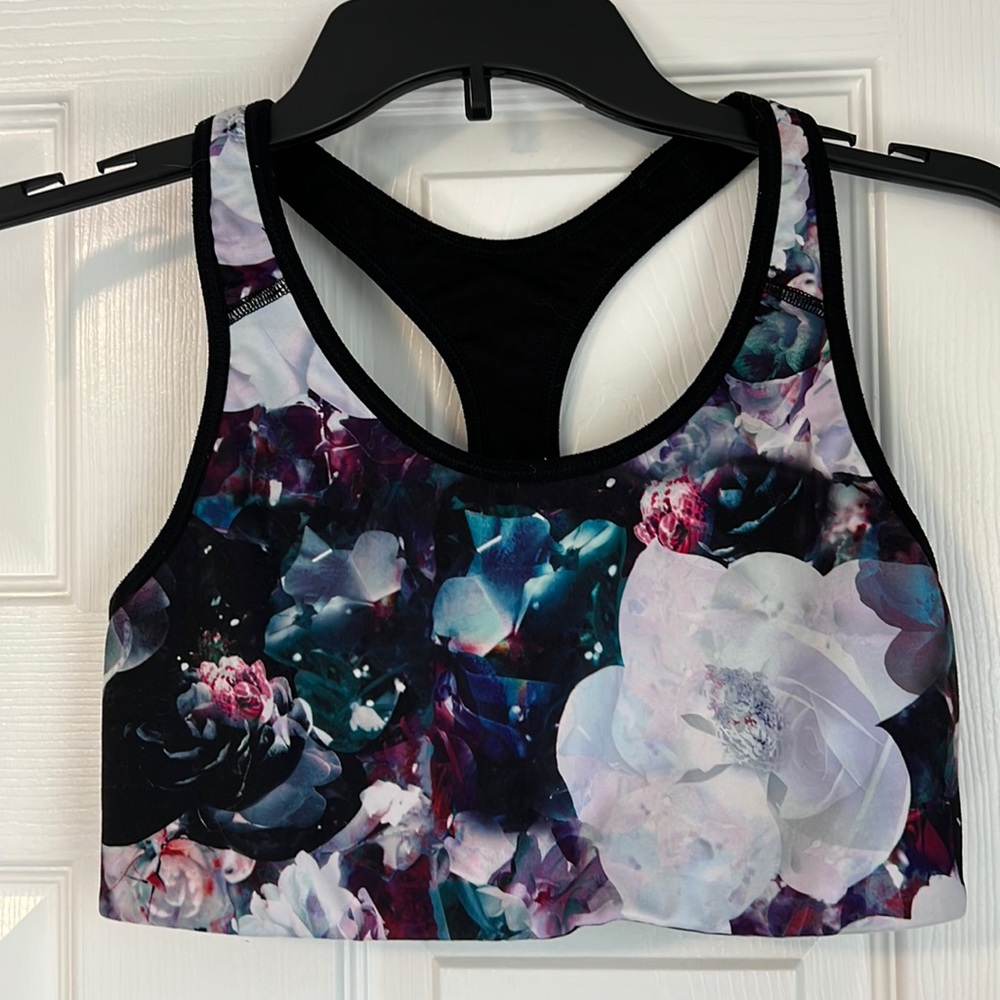 Floral Old Navy Sports Bra
